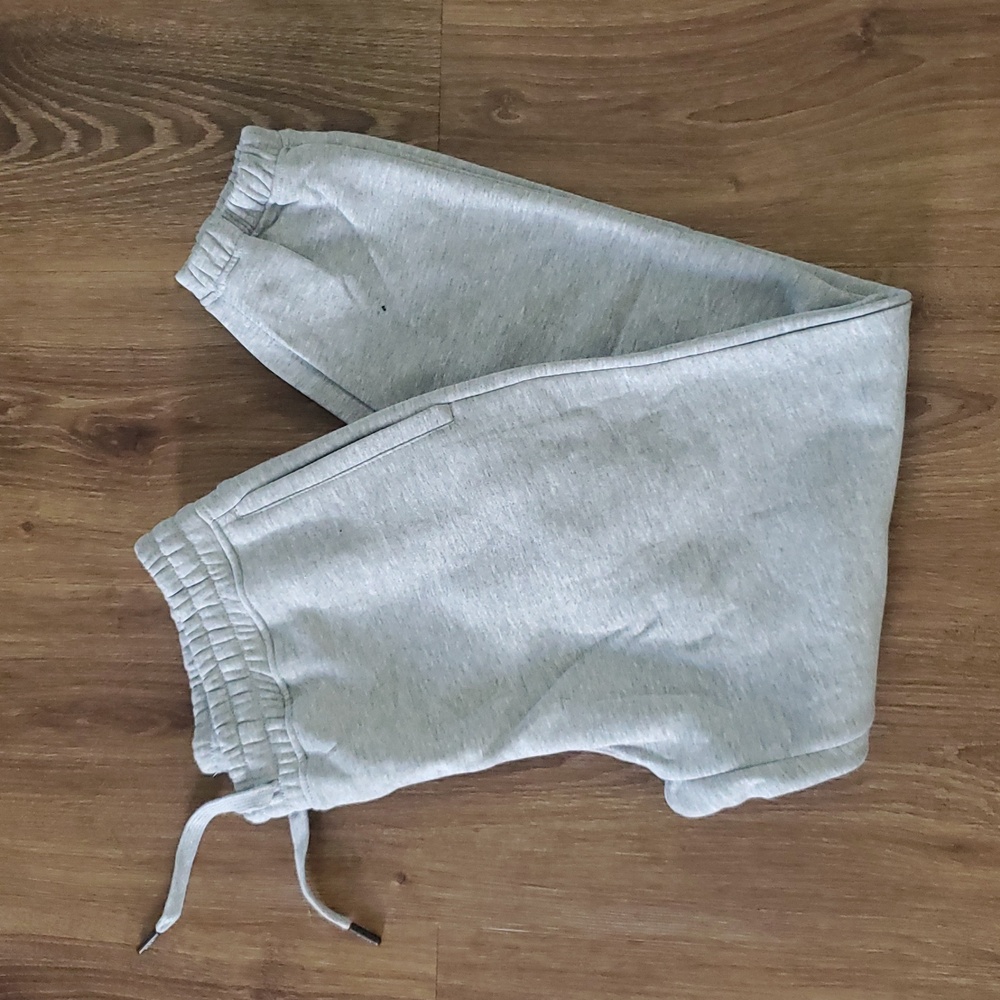 NEW Gray Fleece Jogger Pants